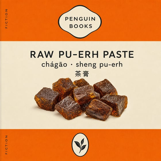 Raw Pu-erh Paste