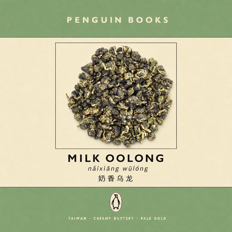 The design — Nǎi Xiāng Oolong