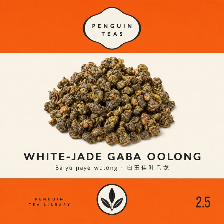The design — White Jade GABA Oolong