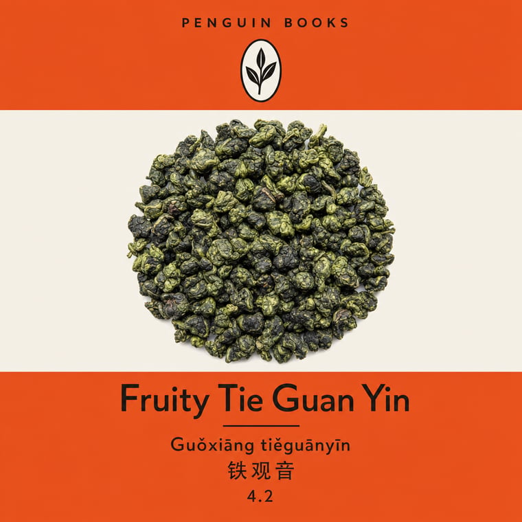 The design — Fruity Tie Guan Yin