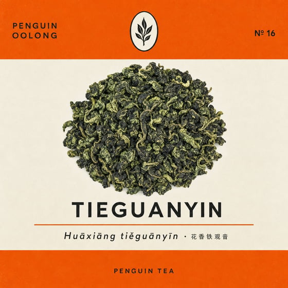 Floral Tie Guan Yin