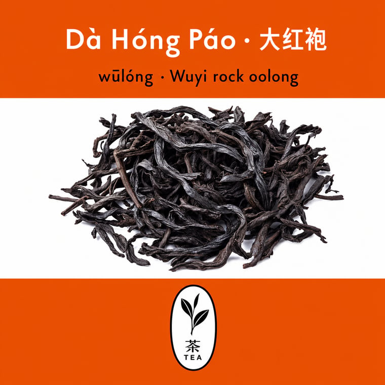 The design — Dà Hóng Páo
